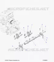 MOTOR, MOUNTING &amp; LONG BLOCK