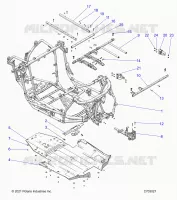 CHASSIS, MAIN FRAME AND ESQUÃD PLATES