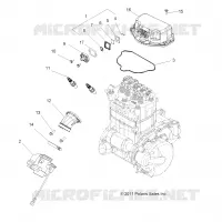 MOTOR, MONTAJE DEL CUERPO DEL ACELERADOR