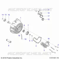 ENFRIAMIENTO SYSTEM AND WATER PUMP