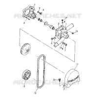 BOMBA DE AGUA ASSEMBLY RXL/RXL SKS (4921322132040A)