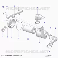 ENGINE, TOMA DE AIRE SYSTEM
