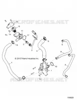 MOTOR, WATERPUMP AND BYPASS