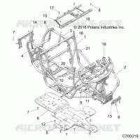 CHASSIS, MAIN FRAME AND ESQUÃD PLATES