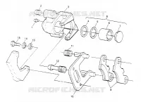 MONTAJE DE FRENO DELANTERA XPLORER 4X4 W959140 (4930223022B008)