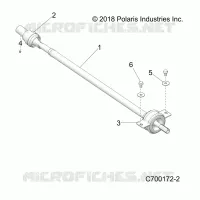 TREN, REAR PROP SHAFT