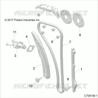 LA CADENA DE LEVAS AND TENSIONER