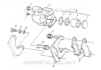 MONTAJE DE FRENO DELANTERA Sport 400L W958540 (4930133013B004)