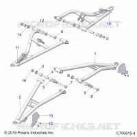 SUSPENSIÃ“N DELANTERA CONTROL ARMS
