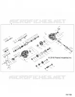 DRIVE TRAIN, PRINCIPAL GEARCASE INTERNALS