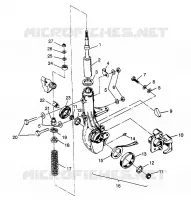 puntal delantero 6X6 400L