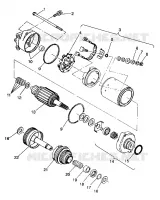 ARRANQUE DEL MOTOR MONTAJE SL 650 B944058 (4926992699028A)