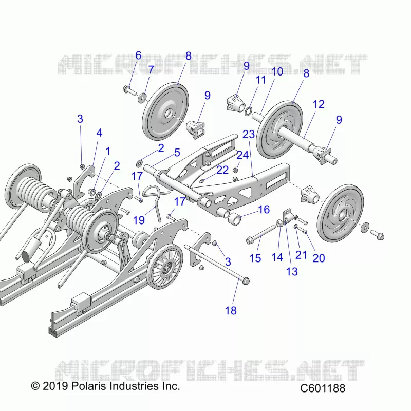 SUSPENSION TRASERA, ARTICULATING
