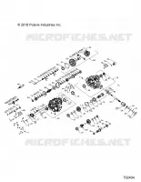 DRIVE TRAIN, PRINCIPAL GEARCASE