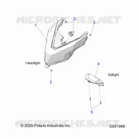 ELECTRICA, HEADLIGHT AND TAILLIGHT