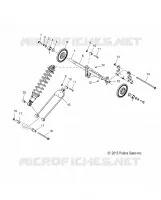 SUSPENSION, TORQUE ARM, REAR