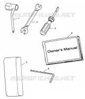 KIT DE HERRAMIENTA SL 700 B974071, Intl. SL 700 I974071, SL 700 Deluxe B974072 and In (4940874087C002)
