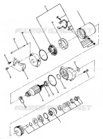 MOTOR DE ARRANQUE ASSEMBLY UPDATED 5/90 (4917711771037A)
