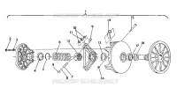 Embrague   500 XLT (4921662166027A)
