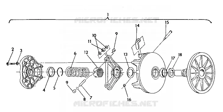 Embrague   500 XLT (4921662166027A)
