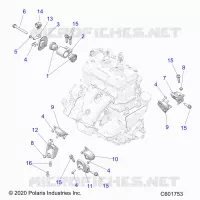 MOTOR, MOUNTING &amp; LONG BLOCK