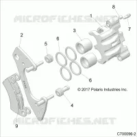 FRENO FRONTAL CALIPER
