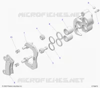 BRAKES, PINZA TRASERA