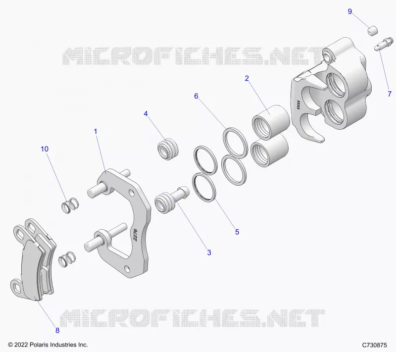 BRAKES, PINZA TRASERA