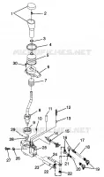 SELECTOR DEL TREN Magnum 4X4 W968144 and Swedish Magnum 4X4 S968144 (4936053605C008)