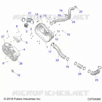 TREN, CLUTCH COVER AND DUCTING