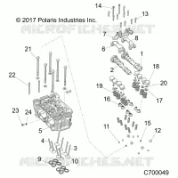 ENGINE, CULATA AND VALVES