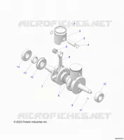 ENGINE, PISTON AND CIGUEÑAL