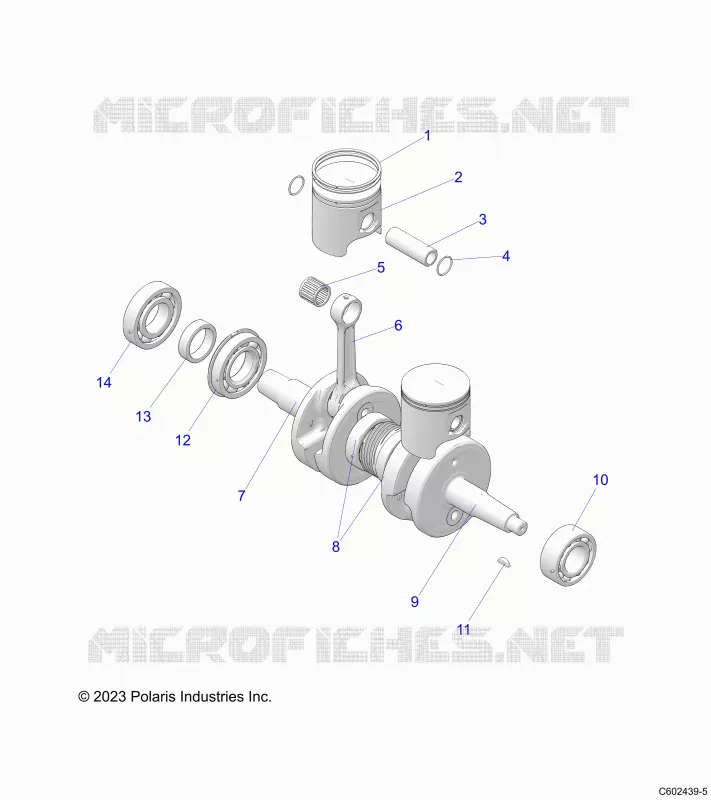 ENGINE, PISTON AND CIGUEÑAL