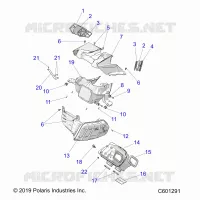 ENGINE, TOMA DE AIRE SYSTEM