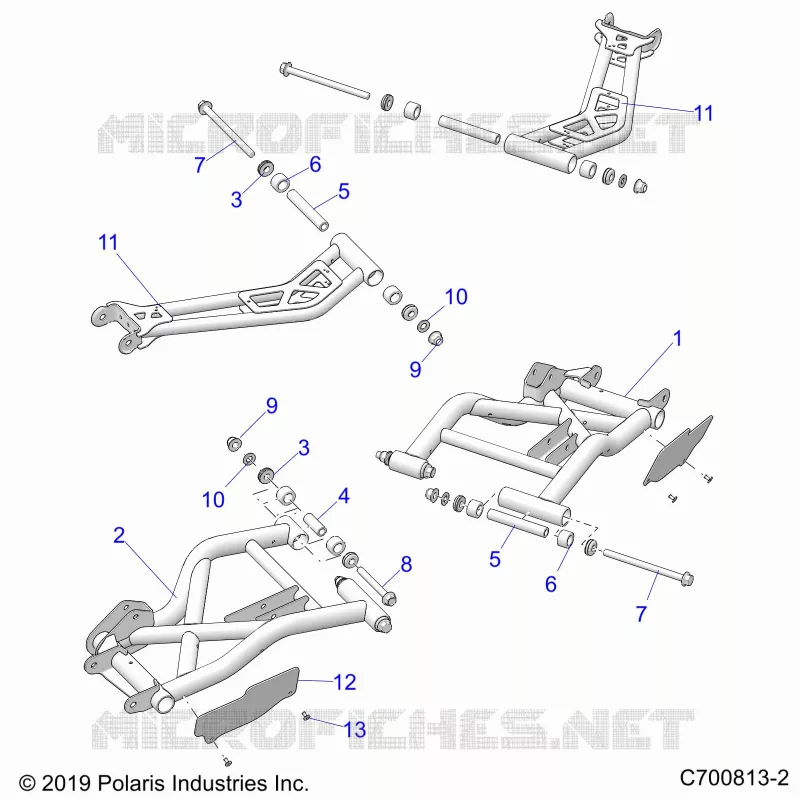 SUSPENSION TRASERA CONTROL ARMS