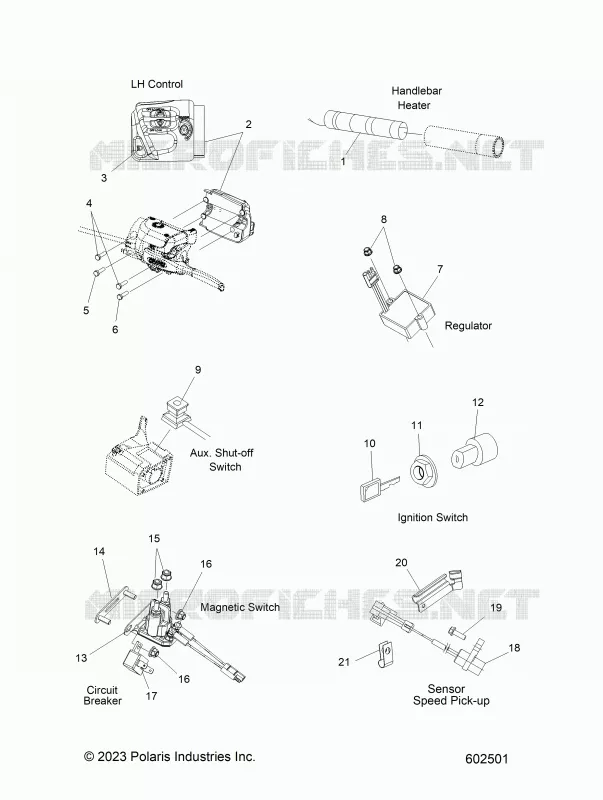 ELECTRICA, SWITCHES AND COMPONENTS