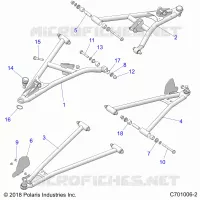 SUSPENSIÃ“N DELANTERA CONTROL ARMS
