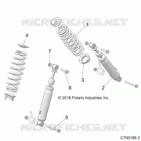 SUSPENSION, CHOQUE FRONTAL MOUNTING