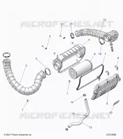ENGINE, TOMA DE AIRE SYSTEM