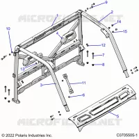 CHASSIS, CAB BASTIDOR