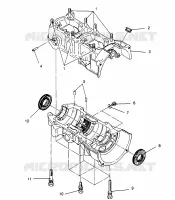 CAJA DEL CIGÜEÑAL CLASSIC TOURING 0963365 and EUROPEAN CLASSIC TOURING E963365 (4933623362C008)