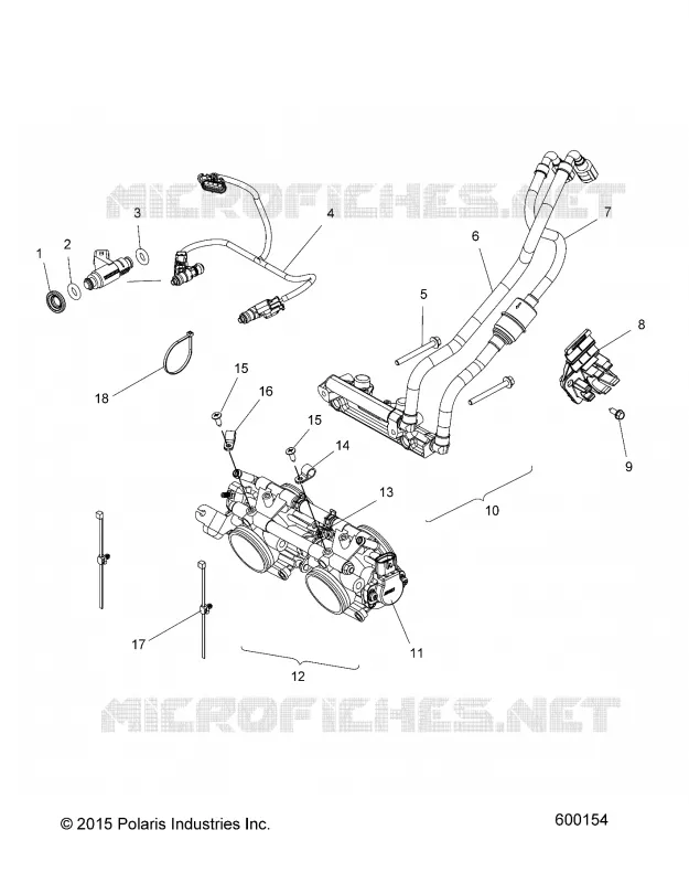 SISTEMA DE COMBUSTIBLE, RAIL, LINES AND CUERPO DE MARIPOSA