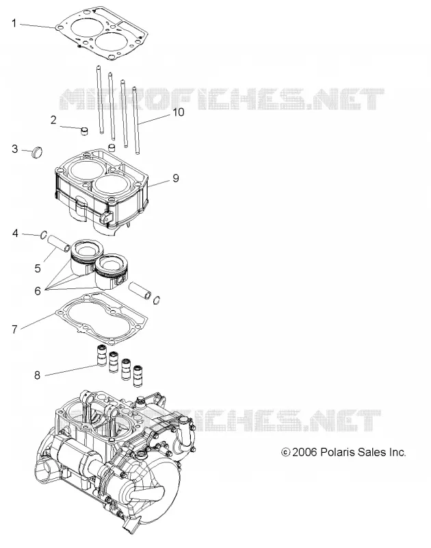 MOTOR, PISTÓN Y CILINDRO