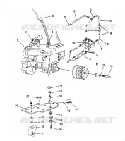 MONTAJE DEL MOTOR LITE GT / 0933133 (4923232323021A)