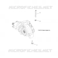 TREN, GEARCASE MOUNTING, FRONT