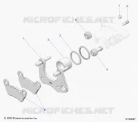 BRAKES, PINZA FRENO DELANTERA