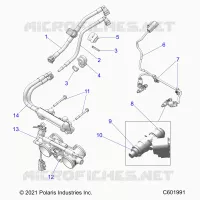 SISTEMA DE COMBUSTIBLE, RAIL, LINES AND THROTTLE BODY