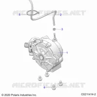 TREN, FRONT GEARCASE MOUNTING