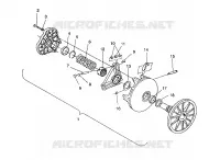 Embrague ASSEMBLY 440 XCR / 0931760 (4923022302023A)