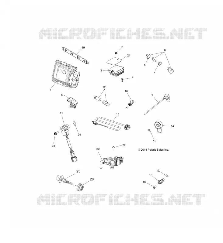 INTERRUPTORES, SENSORES, ECU and CONTROL MODULES